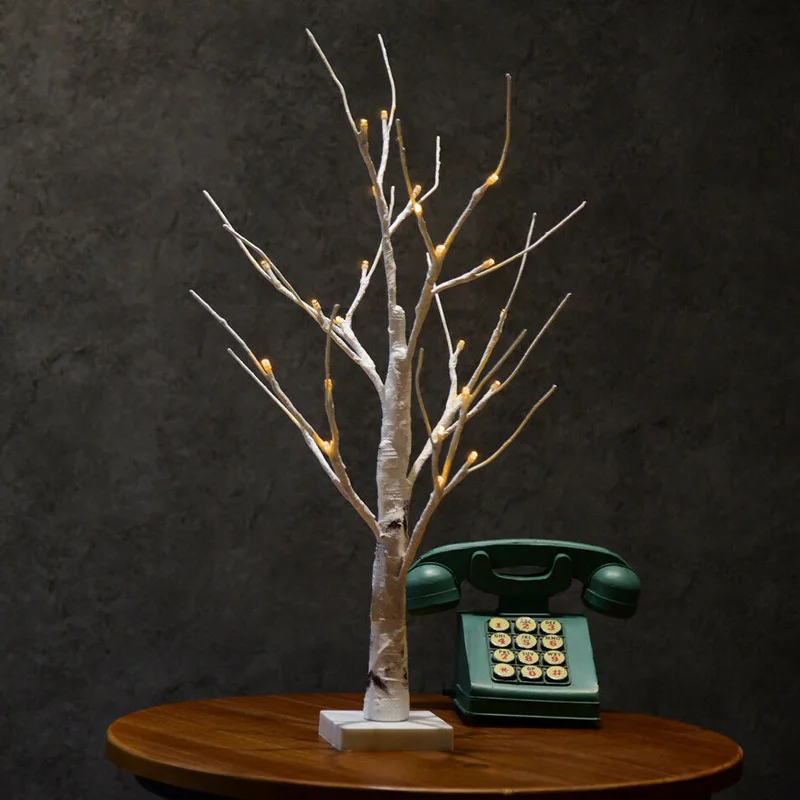

LED Silver Birch Twig Tree Lights Warm White Lights White Branches for Christmas Home Party Wedding SEP99