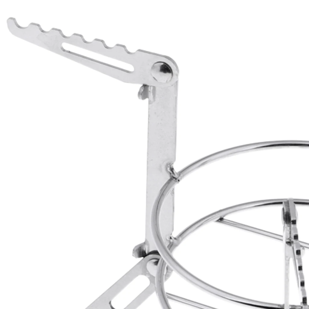 Round Alcohol Stove Stand Rack Spirit Burner Base For Outdoor Camping Pots