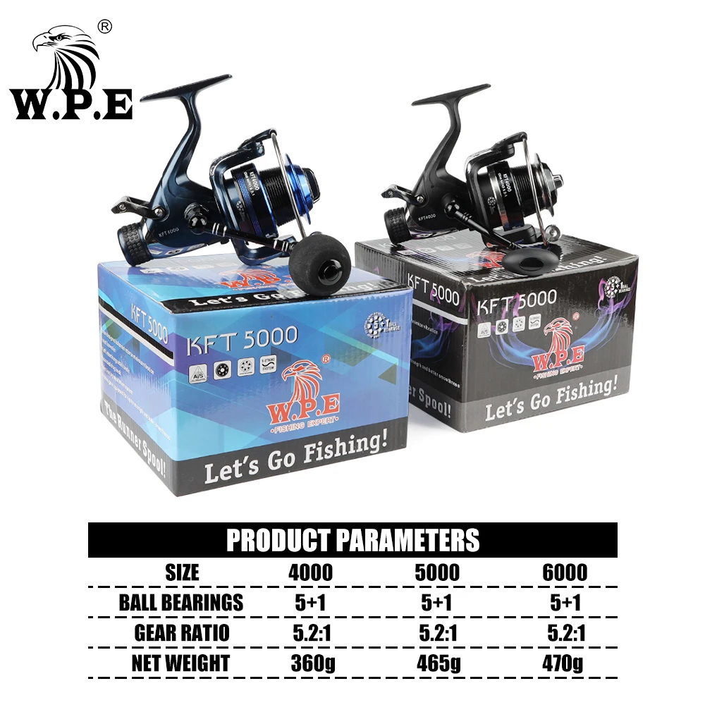 W.p.e Dsr 4000 5000 6000 Series Spinning Fishing Reel With Front
