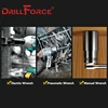 Drillforce 14-32mm Long Wrench Socket Set Tool 1/2" Drive Adapter Spanner Converter Reducer Electric Impact Hex Wrench Socket 3