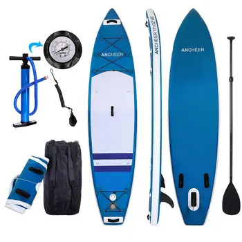 

Professional Double-layer Surf Board Inflatable Surfboard Stand Up Surfboard Kayak Set 330 x 80 x 18 cm/ 129.9 x 31.5 x 7.1 inch