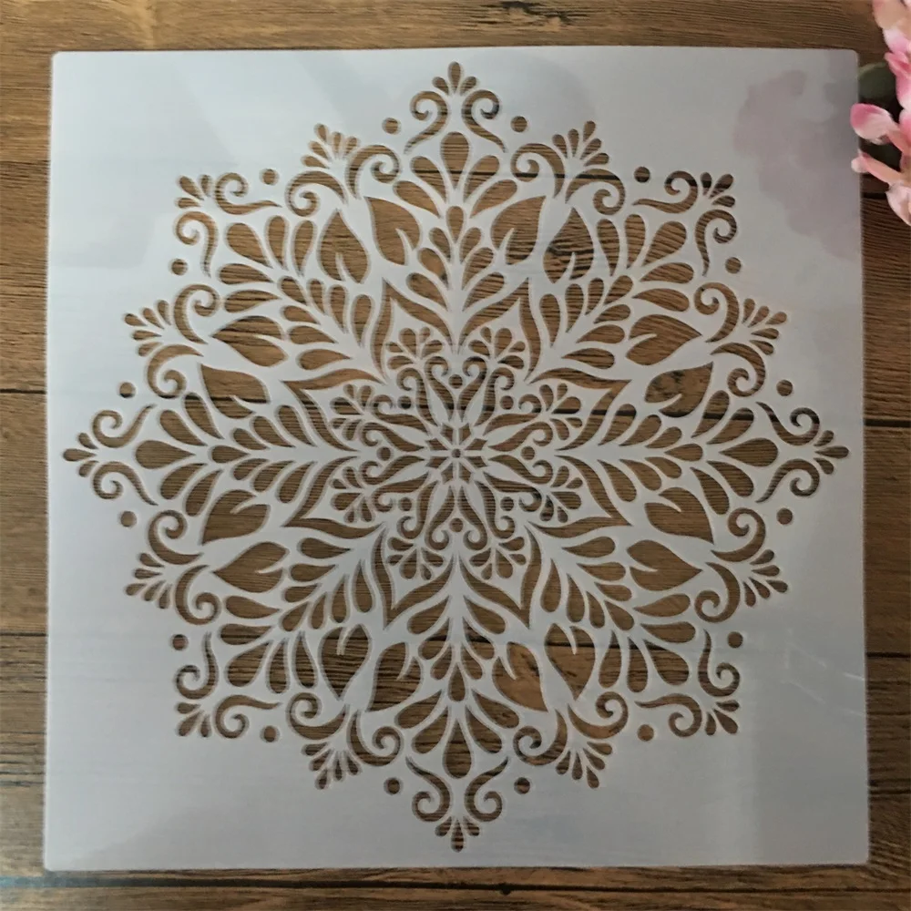 

30*30cm Geometry Mandala Totem DIY Layering Stencils Painting Scrapbook Coloring Embossing Album Decorative Template