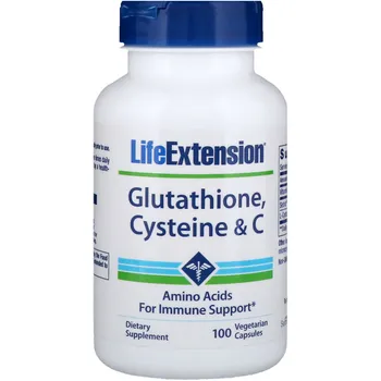 

Free shipping Glutathione Cysteine & C Amino Acids For Immune support 100 pcs