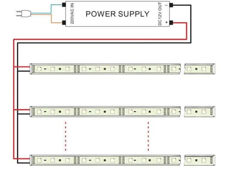 10 комплектов/упаковка DHL от производителя 100 см DC12V высокая яркость патч 5730 светодиодный жесткий свет бар U алюминиевый корпус+ крышка ПК