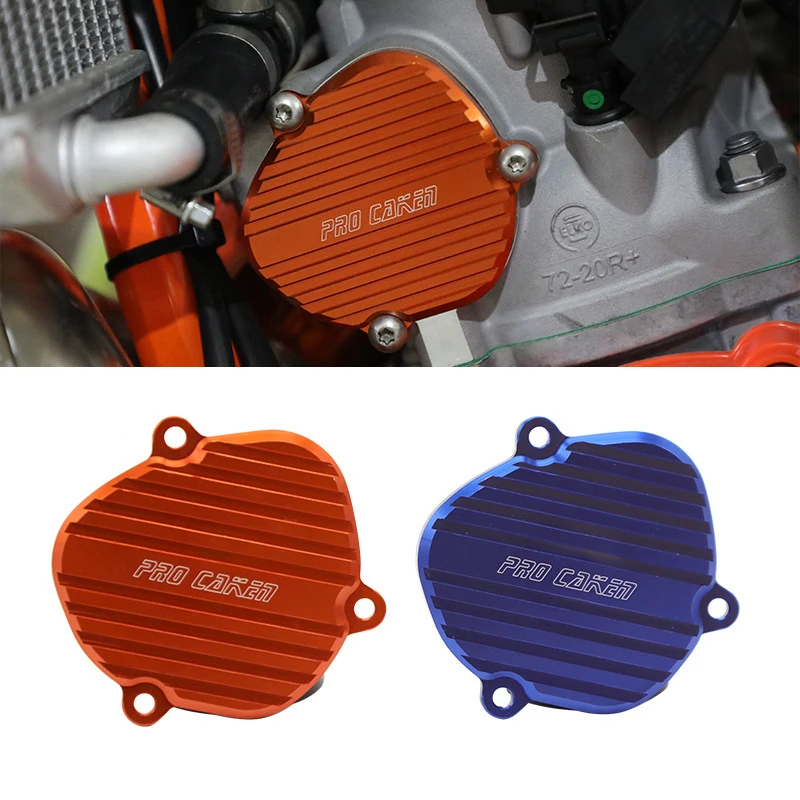 

Left engine exhaust valve protection cover For KTM SX/XC/XCW Motorcycle modification accessories