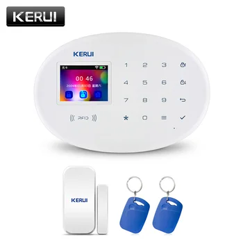 

KERUI W20 2.4 inch TFT Touch Screen Wireless Smart Home WIFI Built in GSM Security Alarm System Alarm RFID Card Anti-Theft Alarm