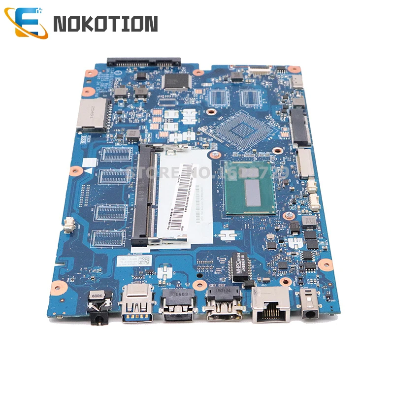 NOKOTION Главная плата CG410 CG510 NM-A681 для lenovo Ideapad 100-15IBD 15,6 дюйма материнская плата для ноутбука 5B20K85613 SR27G i3-5005U DDR3