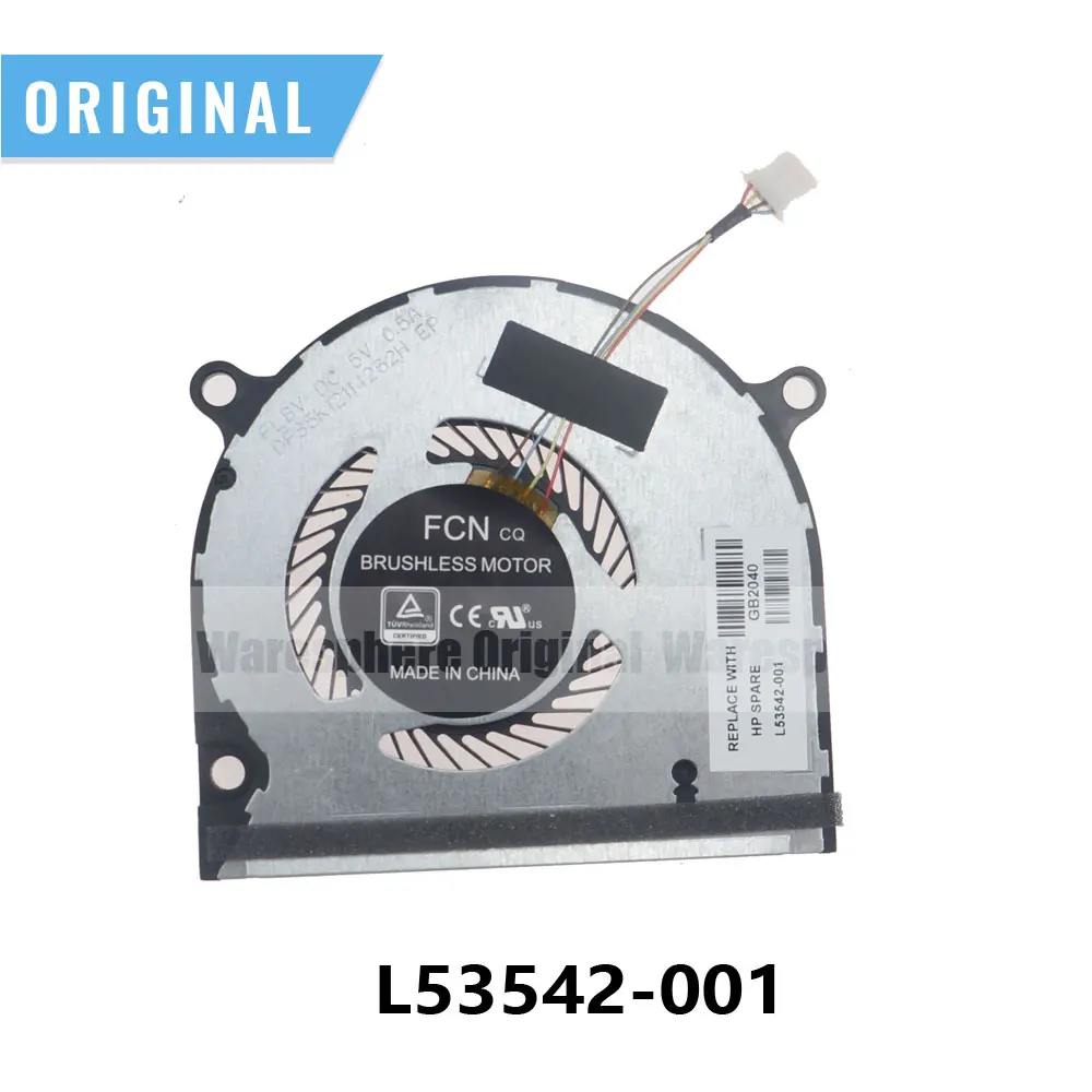 New Original CPU GPU Cooling Fan 4Pin for HP ENVY X360 15-DS 15-DR 15-DR0004TX 15-DR0006TX 15-DR0010TX L53542-001 L53541-001 【限定セール!】 ENVY HP x360 15-dr1001TU Convertible ノートPC