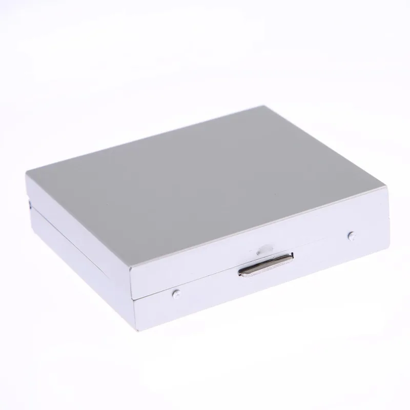 Silver Square 5 шт./кор. серебро Раскраска по номерам алюминиевый сплав для покера домино металлические игральные кубики D6 для игры в покер, набор Игральный костей питьевой Dados пластики настольного - Цвет: Silver Square