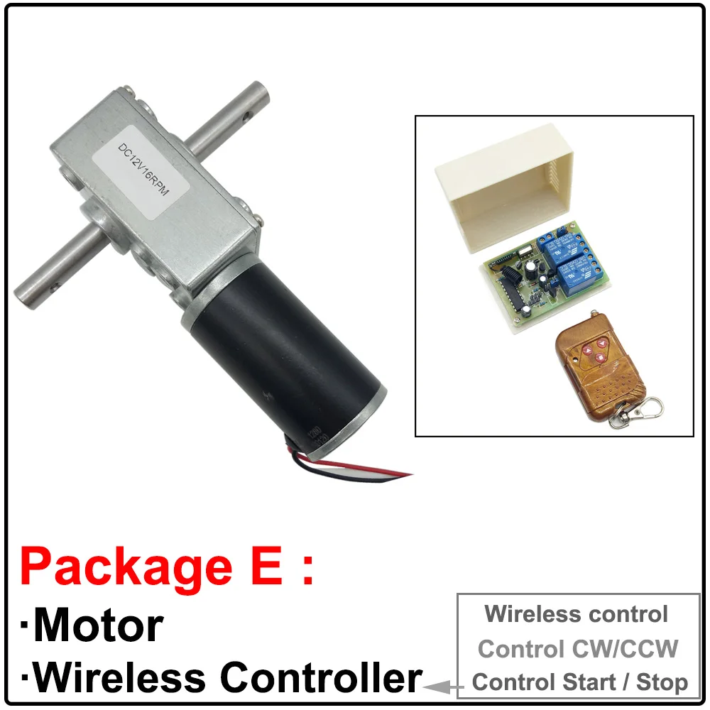 5840 31ZY 12 24 V Worm Шестерни Мотор DC мотор обратный высокий крутящий момент