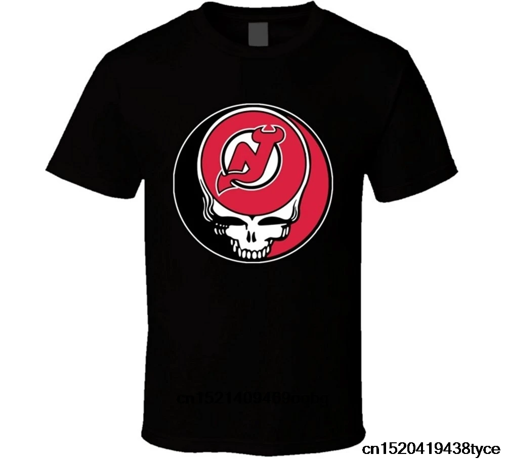 T Shirt Anime Steal Your Face New Jersey Grateful Devils Dead High Quality Casual Clothing | Мужская одежда