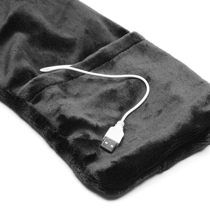 USB нагревательный шарф с подогревом шеи Шаль Обертывание для зимнего отдыха на открытом воздухе спорта многофункциональный MV66