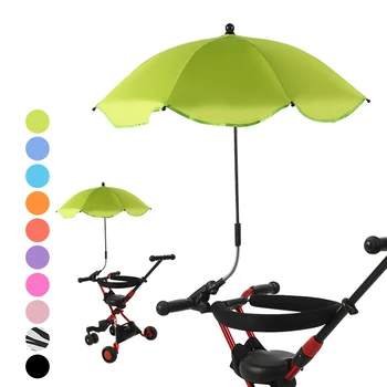 

Adjustable Baby Stroller Umbrella Sun Canopy Stretch Stand Holder 360 Degrees Pram Umbrellas Baby Cart Accessories