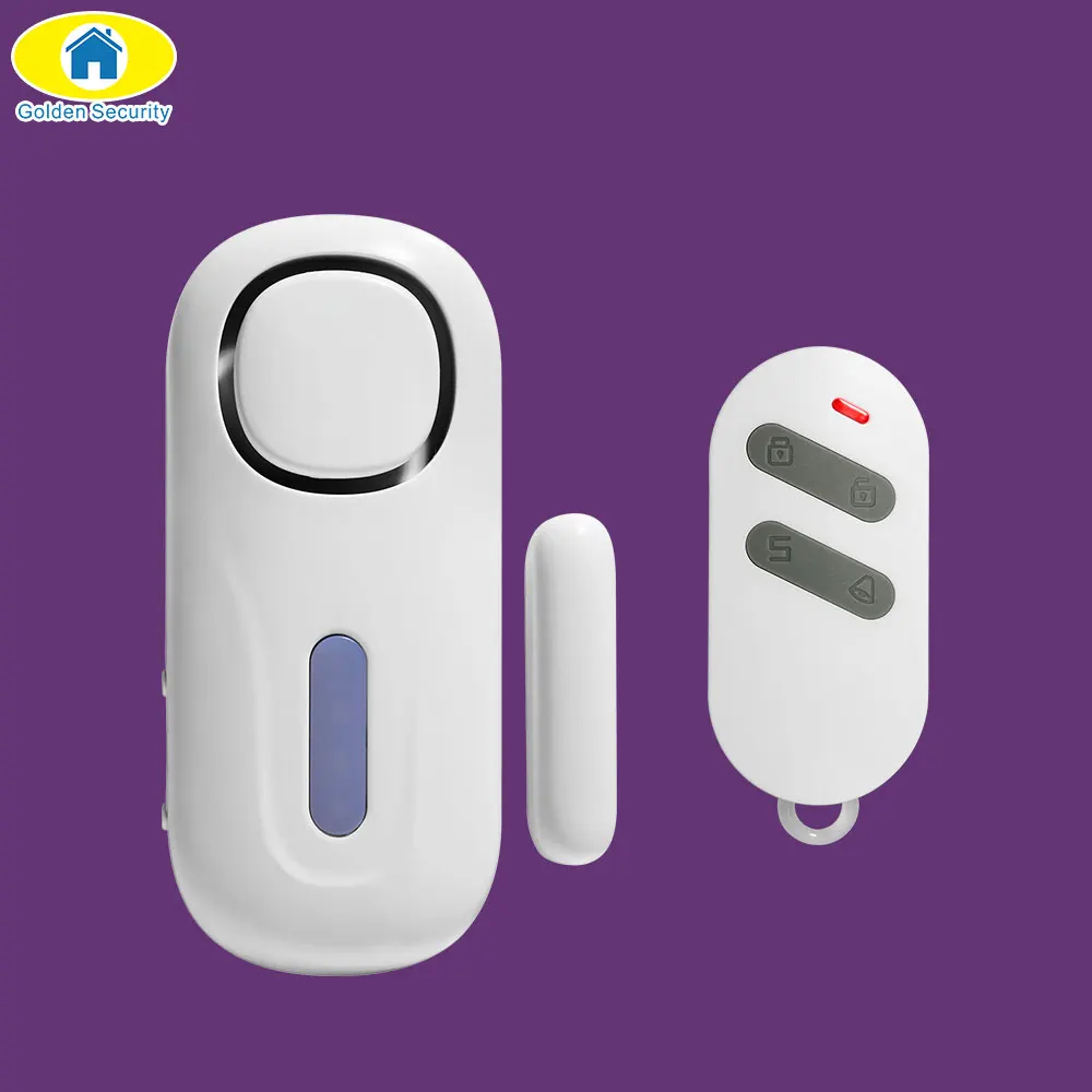 

433Mhz Home Security Wireless Door/Window Security Burglar Sensor Alarm Door Magnetic Alarm System Security with Remote control