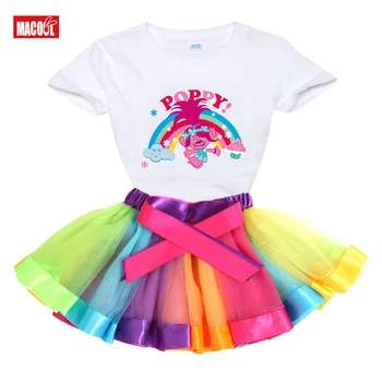 

girls Dress Sets party kids Cute 2020 Summer Toddler Girls Clothes Costumes Kid Clothing 2pcs Suits Children T Shirt +Tutu Dress