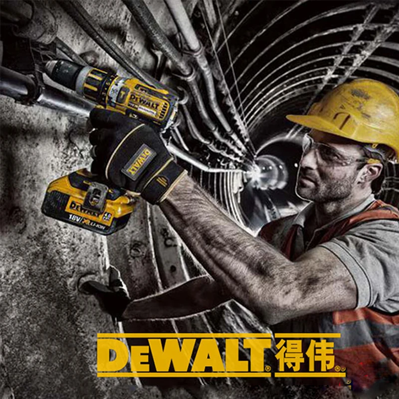 Dewalt18V бесщеточная Ударная дрель Аккумуляторная дрель электрическая отвертка мини беспроводной драйвер питания DC литий-ионный аккумулятор