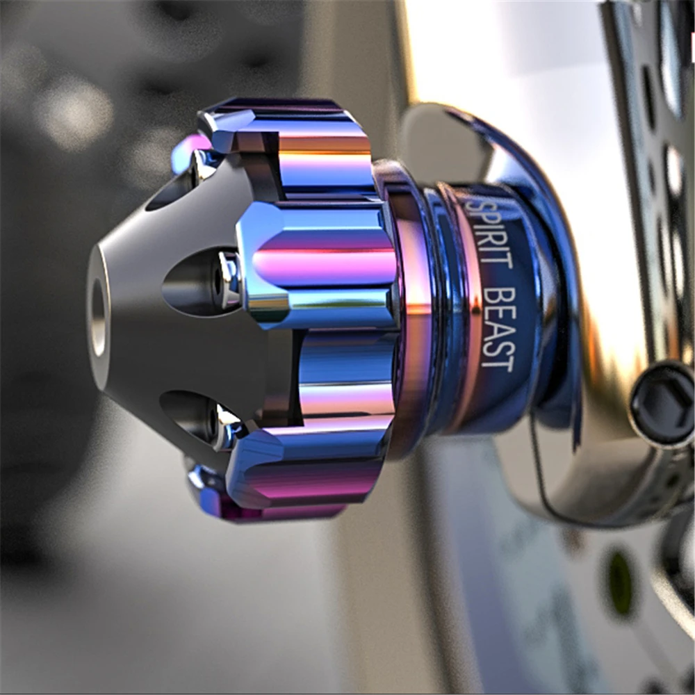 Spirit Beast Motorcycle Front Fork Sliders Dirt Bike Crash Pad Falling Protector Motocross Wheel Anti-Falling Protector Cup Spirit Beast Motorcycle Front Fork Sliders Dirt Bike Crash Pad Falling Protector Motocross Wheel Anti-Falling Protector Cup