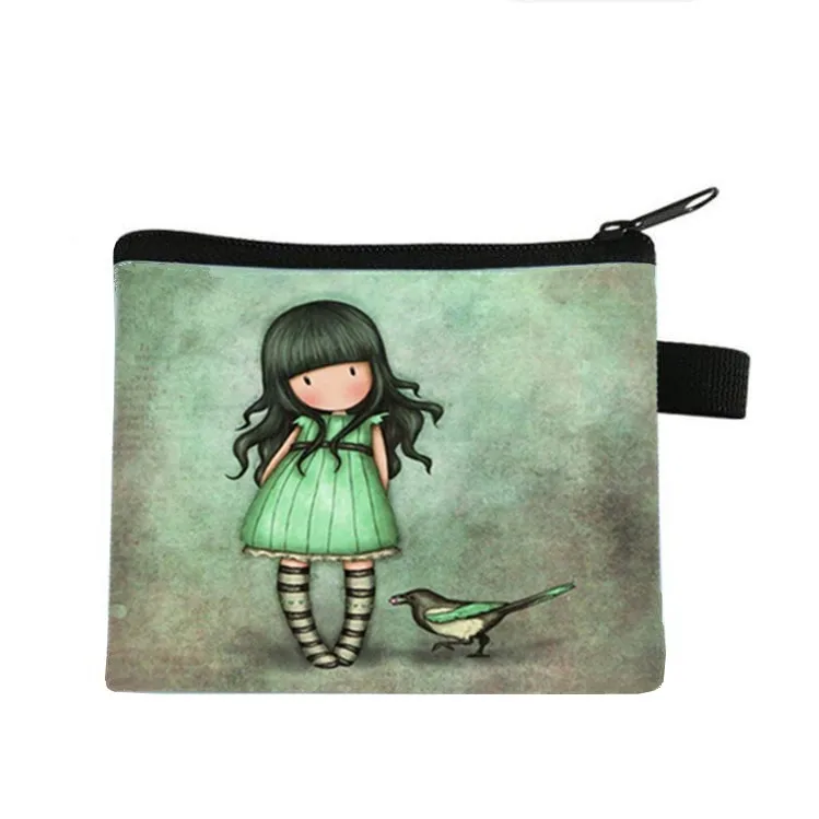 Game Wallet Student Boys And Girls Short Wallet Card Bag Pocket Change Purse Cute Coin Purse Clear Purse Small Pouch coin Bolsa