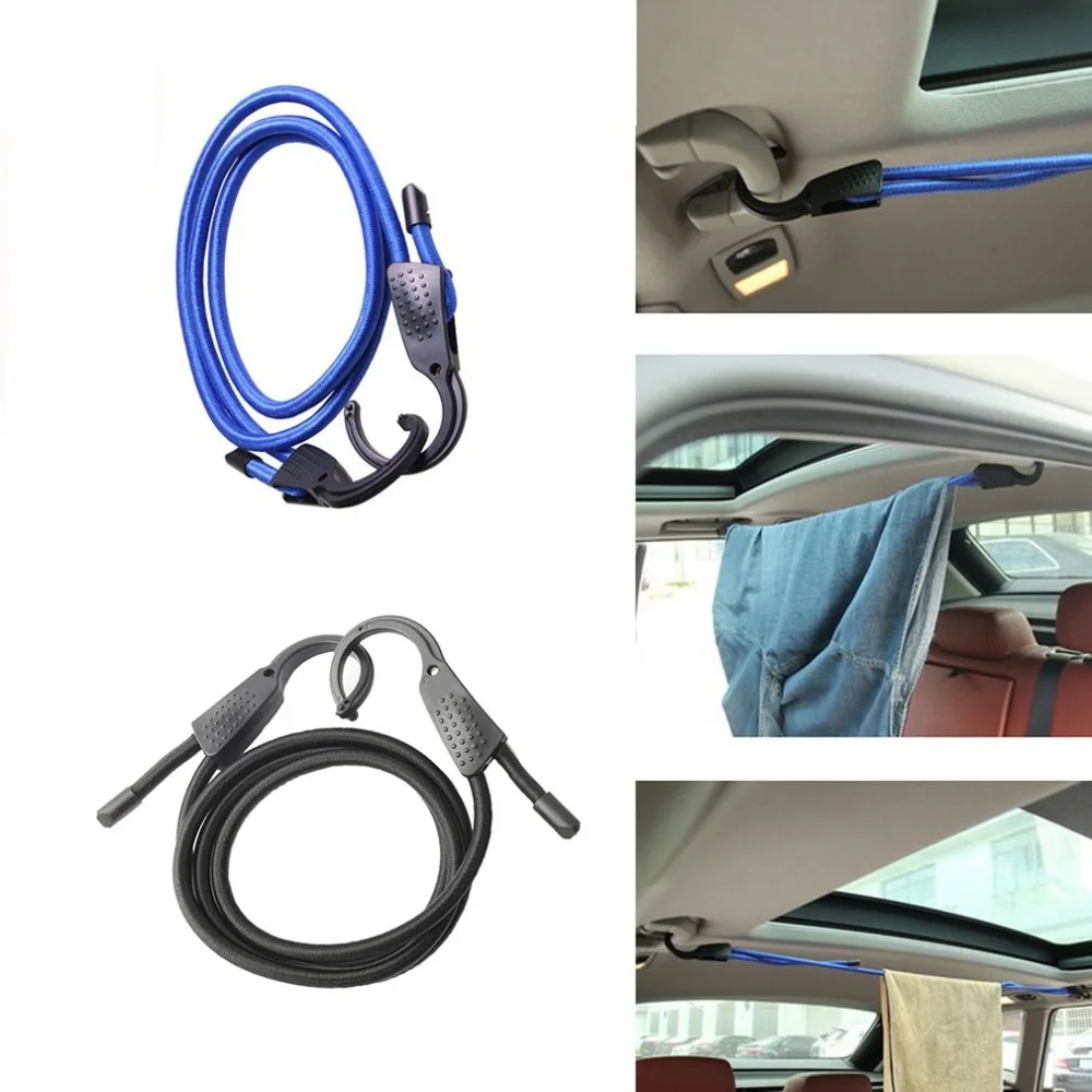 Car Creative Retractable Clothesline Car Clothes Rack Car Supplies Must-have Self-driving Car Luggage Rack