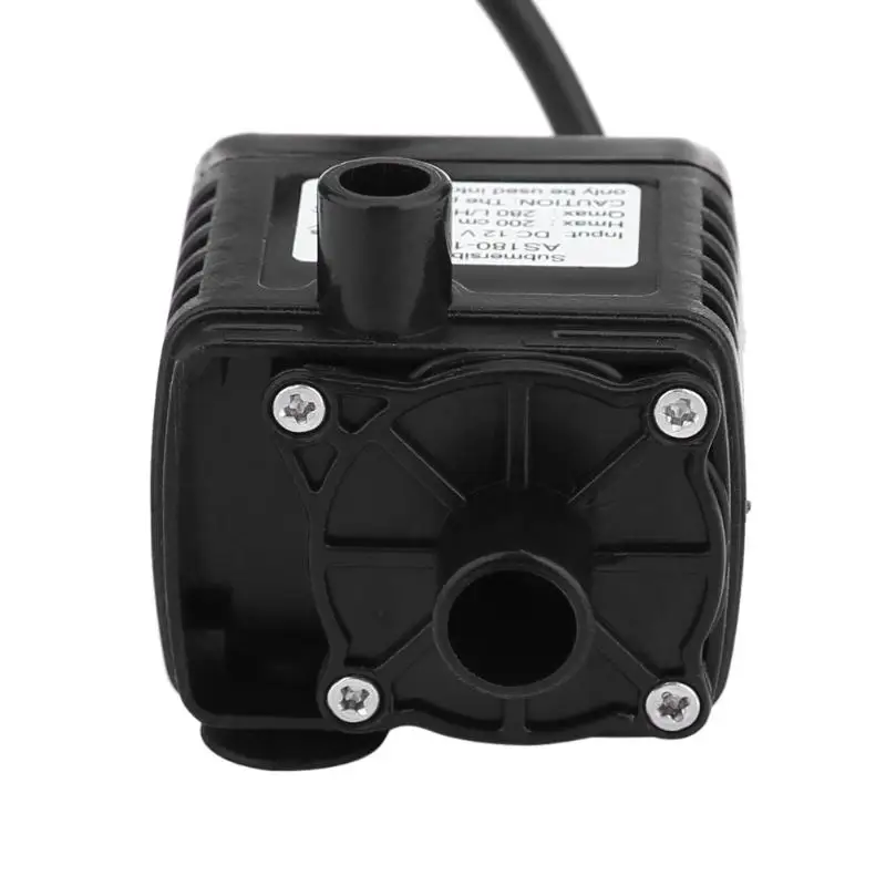 12V автомобильный охлаждающий Солнечный Бесщеточный погружной водяной насос фонтан