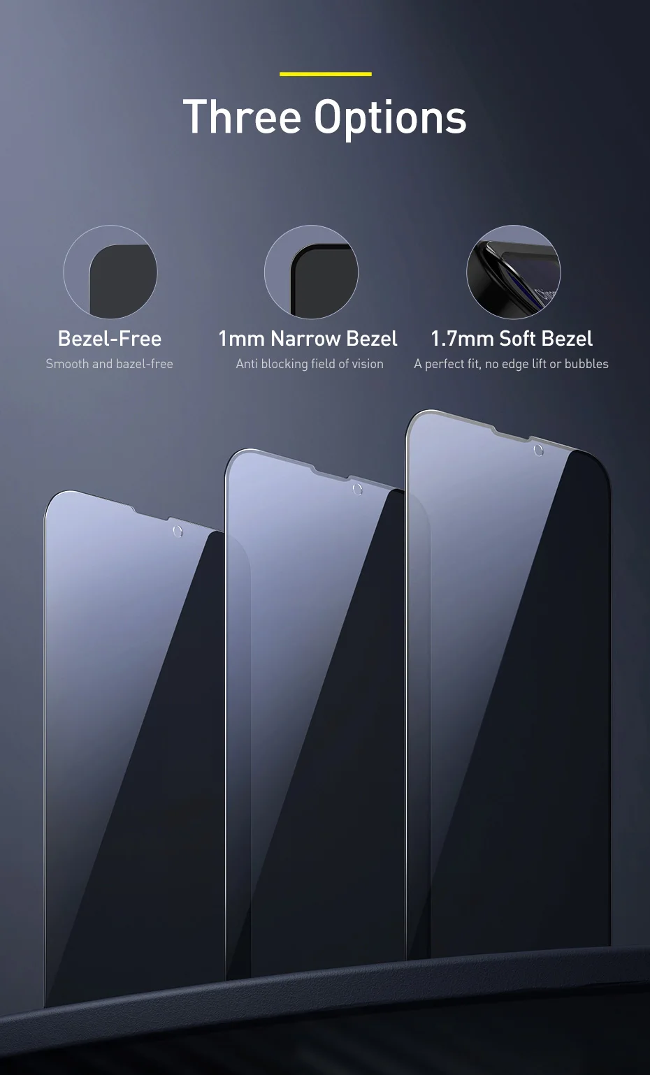 phone tempered glass Baseus 2PCS Tempered Glass For iPhone 13 12 Pro 13Pro Max Mini 2021 Anti Peeping Full Cover Screen Protector Privacy Film Glass mobile screen protector