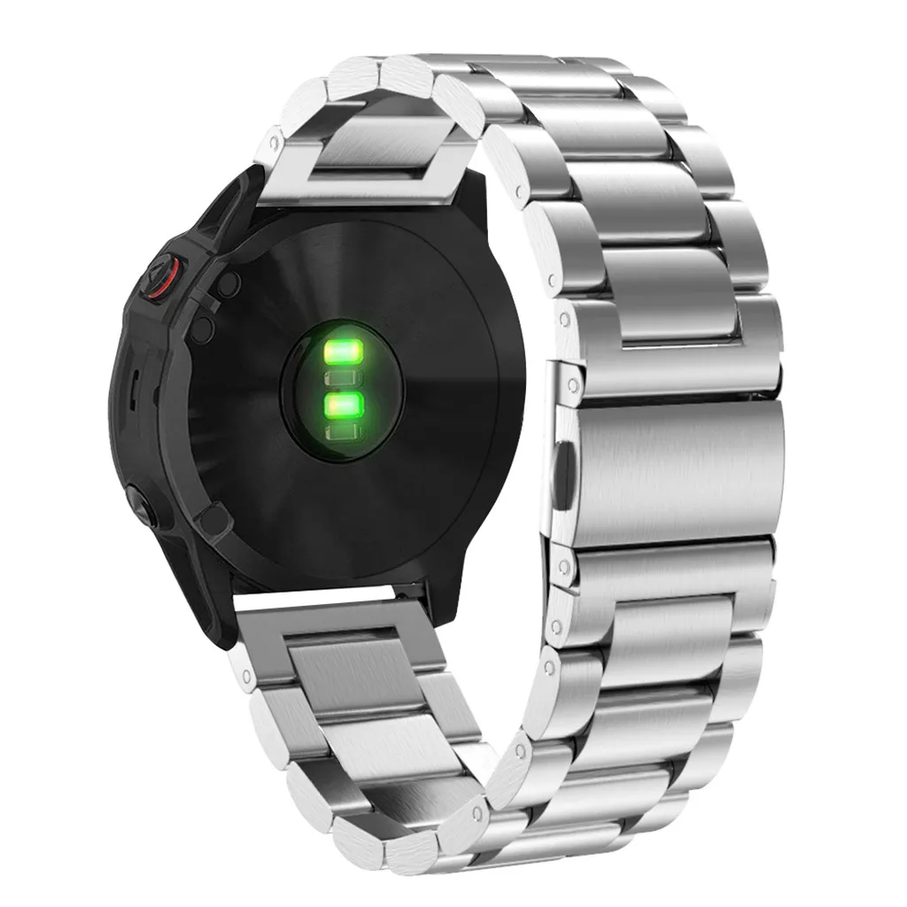 Ремешки для наручных часов из нержавеющей стали для Garmin Fenix 6/Fenix 6Pro correas de reloj запасные ремешки для часов браслеты de montre
