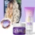 Profissional Purple Shampoo & No Yellow Mask for Blonde Hair Color Treatment Restore Brass Off Strength Conditioning Hair Care