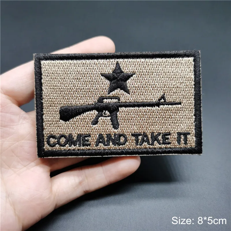 3D Tactical Patch Blood Type Group US ARMY Military Patches for Clothes Embroidered Badges Stickers on Backpack Stripes Applique 