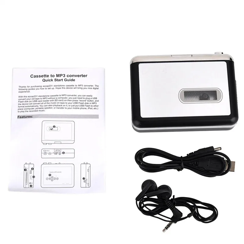Cassette Recorder Ezcap Cassette To MP3 Converter - Digital Tape
