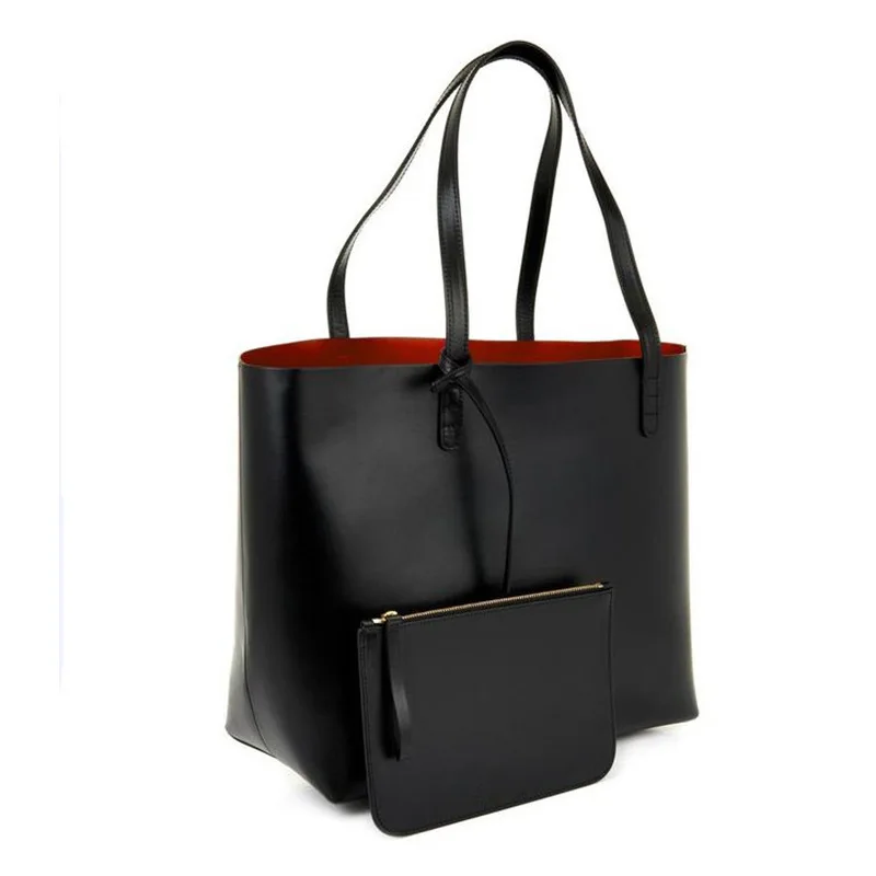 

Genuine Leather Support Special Package Cowhide Handbag Capacity Shopping Package