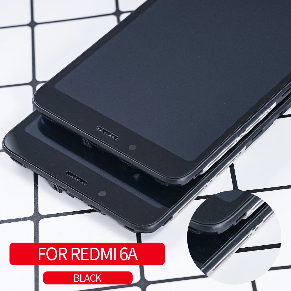 5,4" для XIAOMI Redmi 6 ЖК-дисплей, сенсорный экран, рамка дигитайзера для XIAOMI Redmi 6A Redmi6, ЖК-дисплей, замена