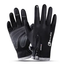 Женские мужские лыжные перчатки зимние для активного отдыха, спортивная теплая водонепроницаемая ветрозащитная Мотоциклетные Перчатки походные перчатки с сенсорным экраном сноуборд перчатки