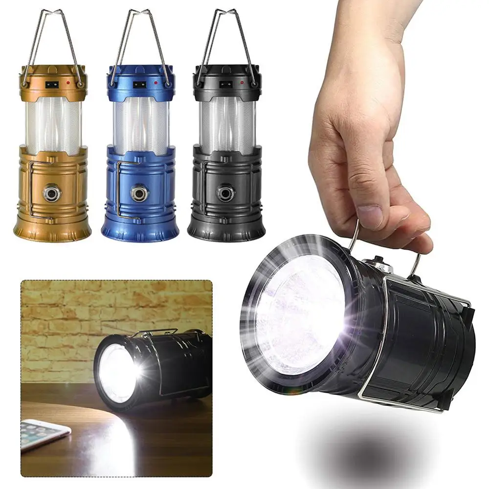 Портативный светильник для кемпинга на солнечной батарее лампа с эффектом