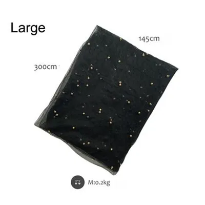 L Tobs подставка для торта жемчужная скатерть для торта стол 145*100 см/300 см Звездная Вселенная стиль фоновая Ткань Домашний аксессуар для украшения - Цвет: L