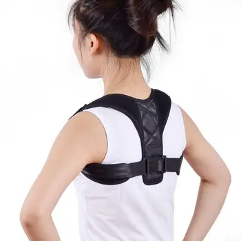 

Unisex Adjustable Support Braces Breathable Comfortable Kyphosis Scoliosis Back Brace Posture Corrector New