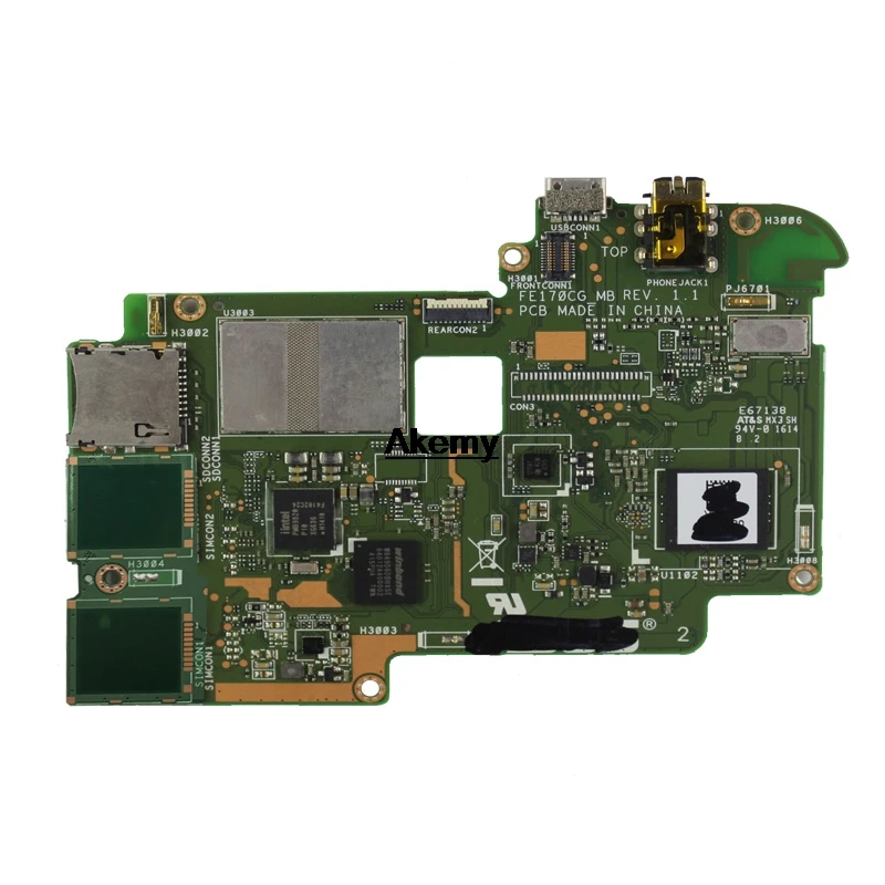 Amazoon FE170CG планшет материнская плата для ASUS ME70CX тест оригинальная материнская плата 4G