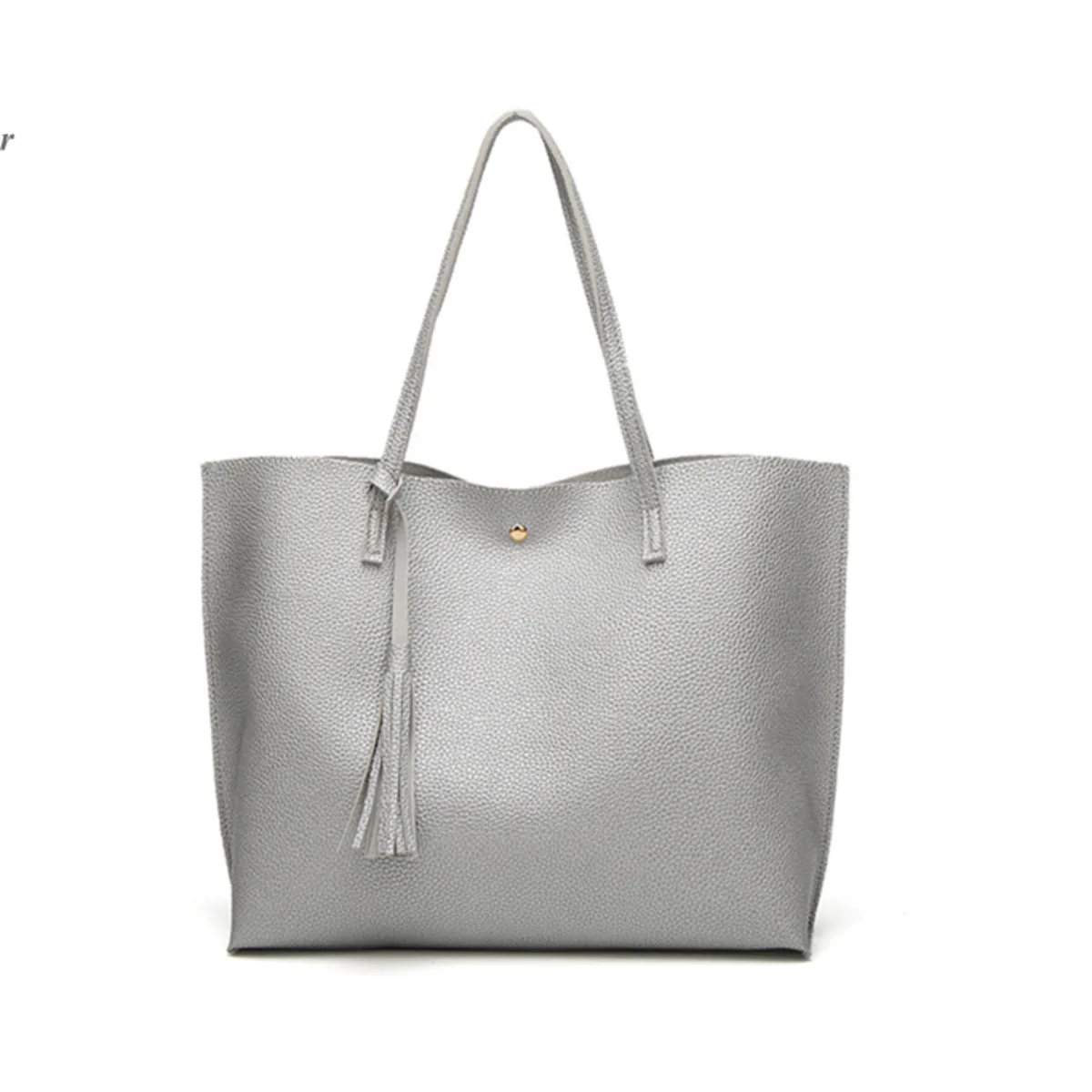 2017 Luxury Brand Женщины Сумка Из Мягкой Кожи Топ Ручка Сумки Женские Кисточкой Tote
