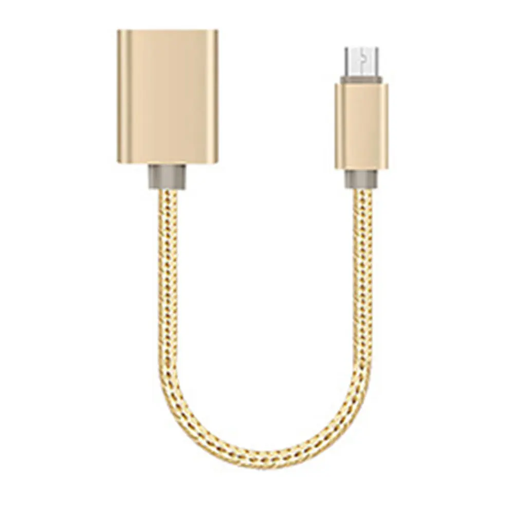 Мини 18 см кабель USB 2,0 type-C Micro USB разъем для Xiaomi 8 красный 7 Аудио частота передачи линии интерфейс Adapater кабели