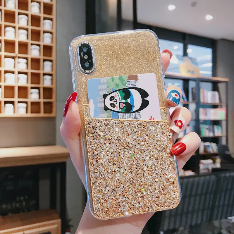 Чехол-бумажник чехол на мобильный телефон для samsung Galaxy A90 A80 A70 A60 A50 A40 A30 A20 A10 A8S A6S A40S примечание 9 8 5 M30 M20 M10 чехлы - Цвет: Gold