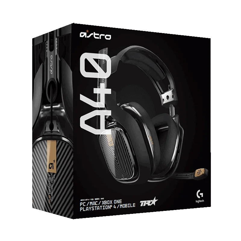 Used Astro A40 TR Wired Gaming Headset for PlayStation 4 PC Mac 