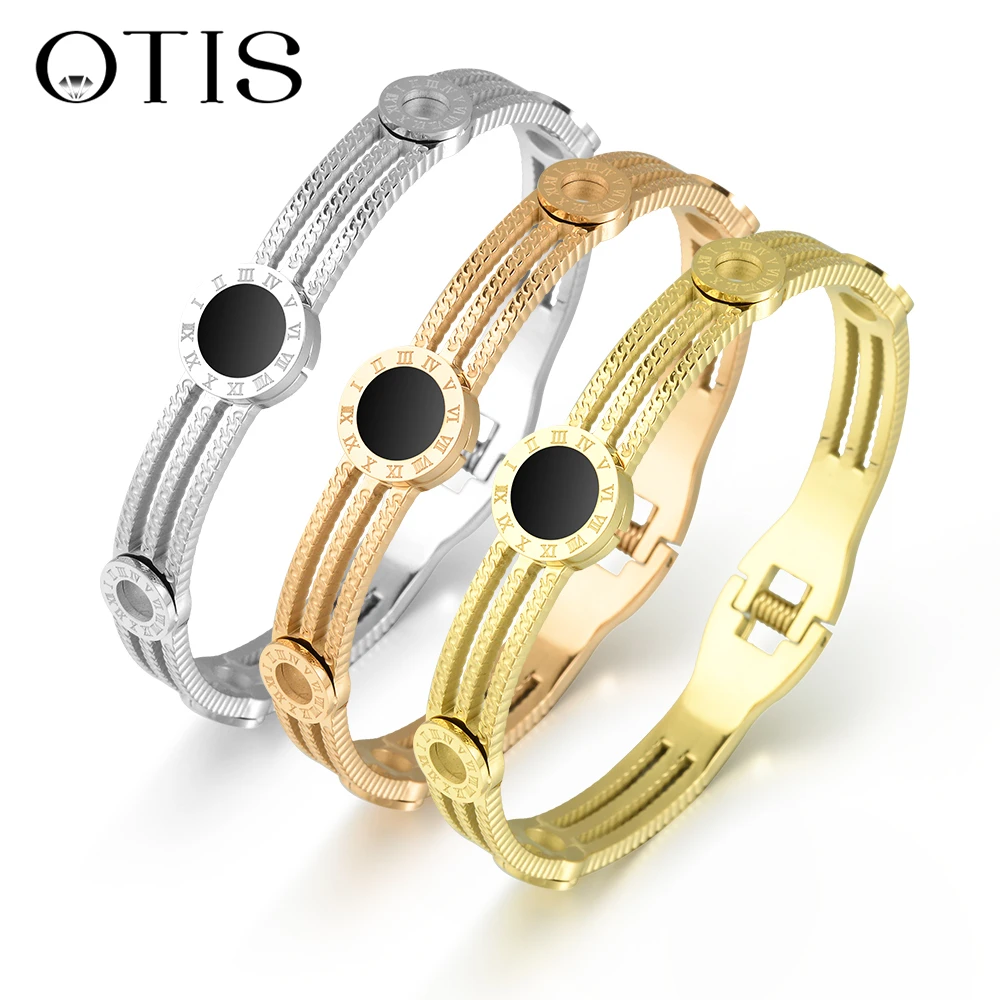 

Women's Best-selling Fashion Classic Trend Multi-circular Roman Numeral Jewelry Shell Stainless Steel Bracelet