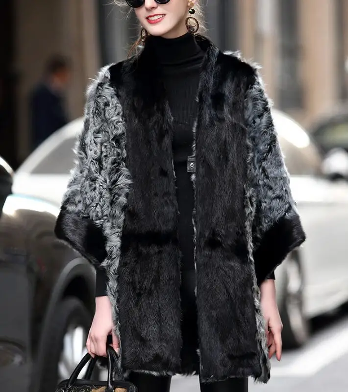 Натуральное женское натуральное меховое пальто из норки меховая шерстяная куртка зимнее пальто женская одежда корейские винтажные двухсторонние меховые пиджаки ZT4050