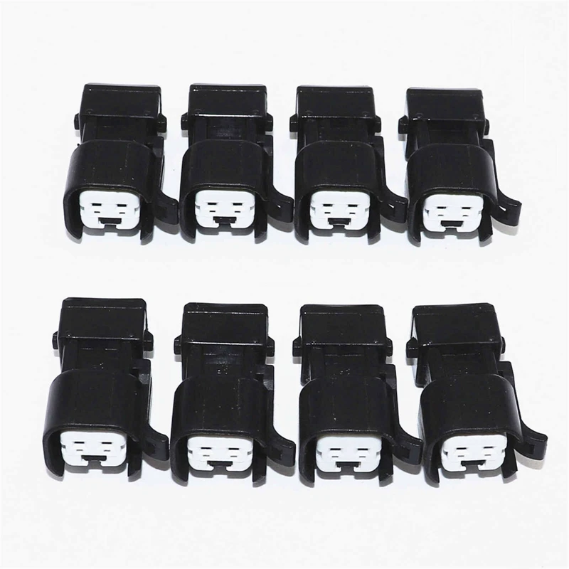 8pcs Fuel Injector Connector Adapter EV6 to EV1 USCAR LS2 LS3 LSX LS1 LT1