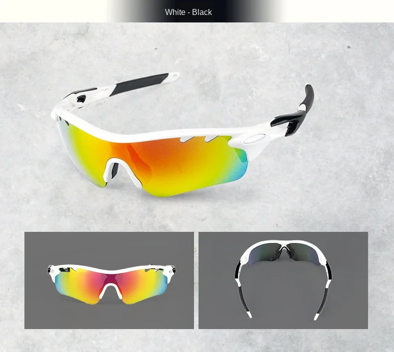 Cycling Sunglasses Outdoor Polarizing Bicycle Riding Glasses Wind-Resistant Sand Fishing Mountain Bike Sports Sun Goggles