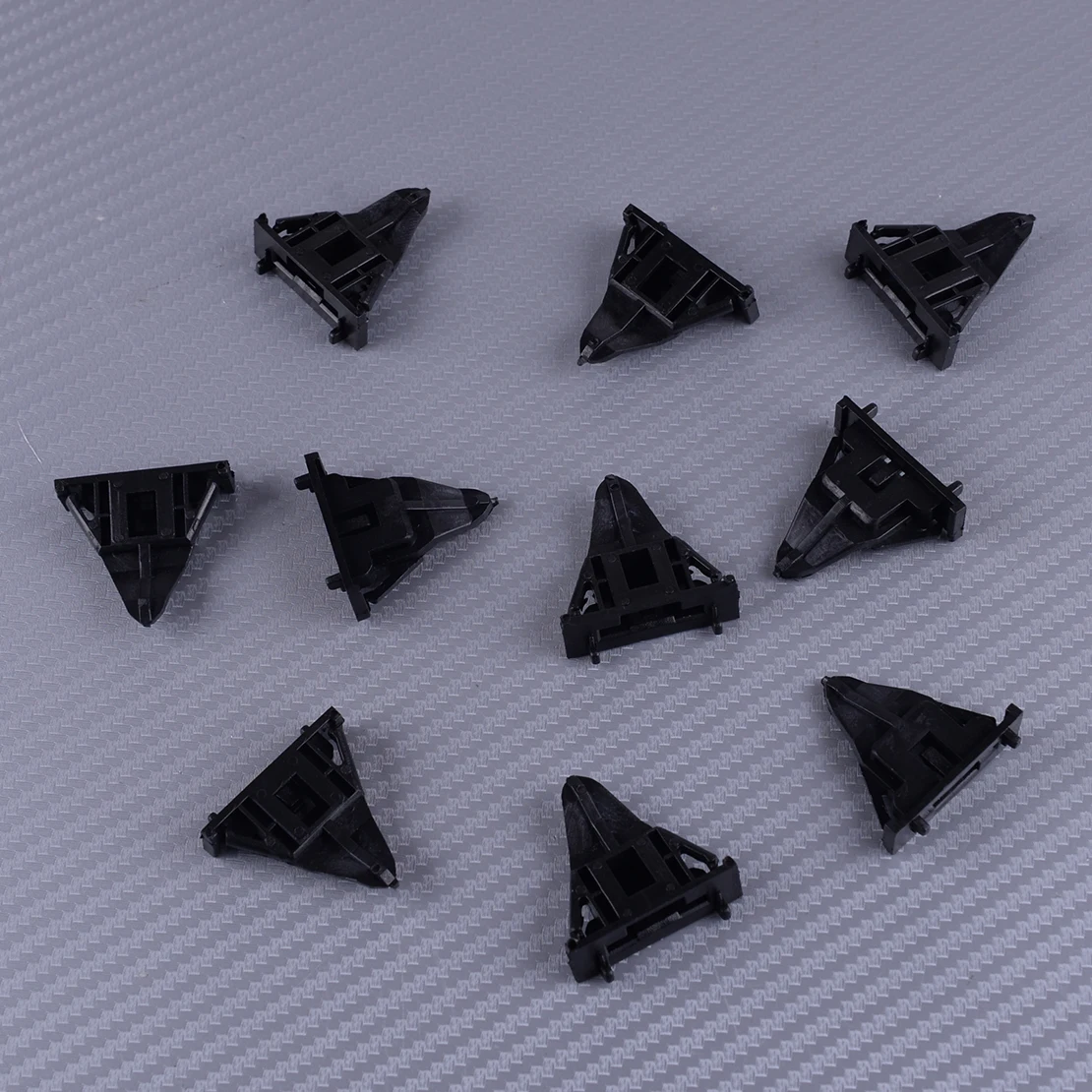 

DWCX 61991-35010 10PCS Black Plastic Car Front Fender Upper Panel Moulding Clip Fit for Toyota FJ Cruiser 2017