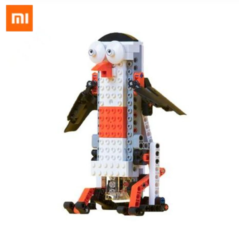 Новые оригинальные умные строительные блоки Xiaomi MITU робот 305 кирпичи Bluetooth