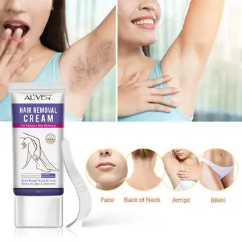 

50ml Hair Growth Inhibitor Spray Hair Removal Bubble For Men And Remover Hair Women Cream Gentle Smooth & X6G6