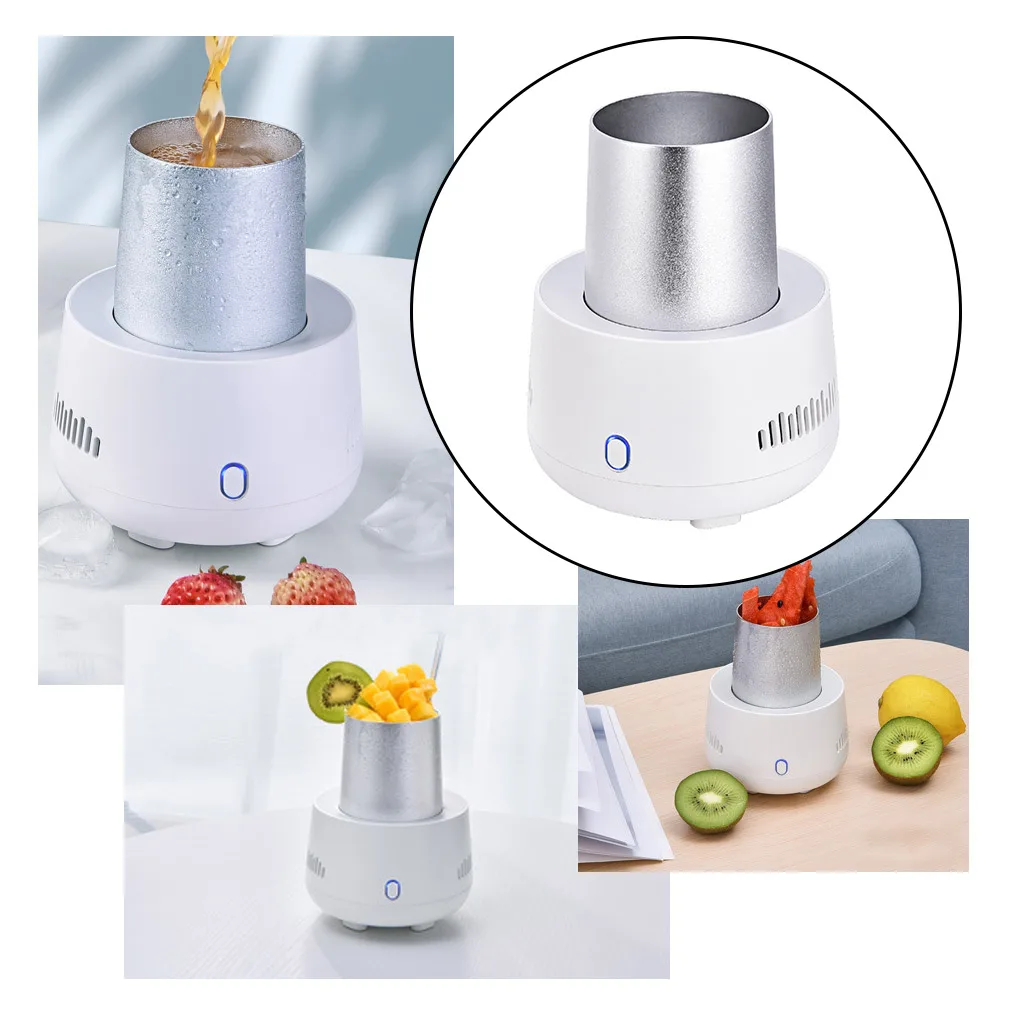 Summer Instant Cooling Cup Quick Cooling Cup Drinks Mug Beverage Drink Cooler Beer Cold Drink Machine Mini Refrigerator Freezer