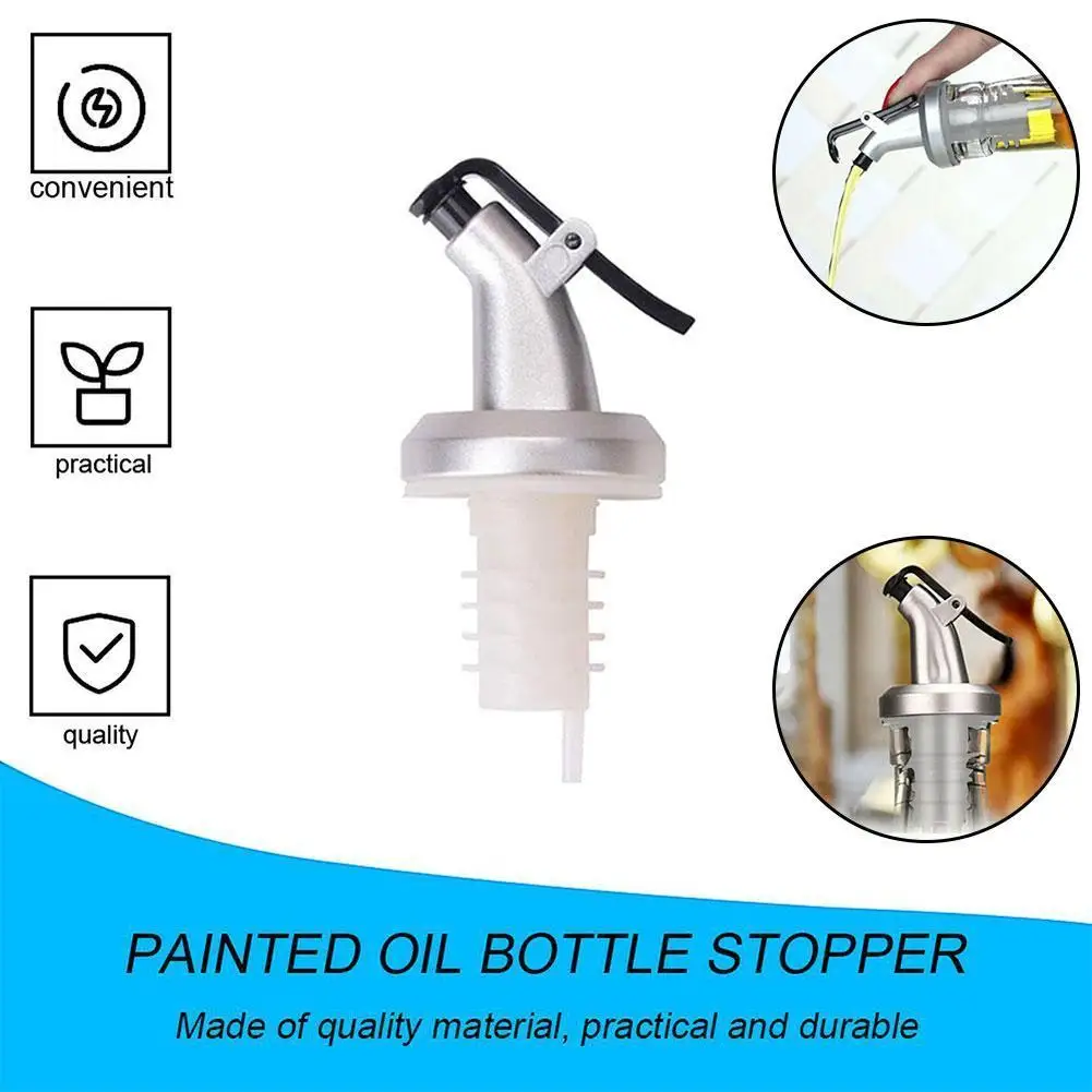

1PC Wine Pourer Olive Oil Sprayer Professional Vinegar Kitchen Oils Tools Syrup Bottle Pourer Sprayers Bar Leakproof Y7L8