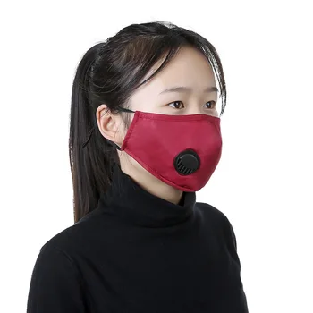

Respirator Valve Face Mask Dustproof Respirator PM2.5 Washable Reusable Mask with Breathing Valve Protective Safety Mask Filter